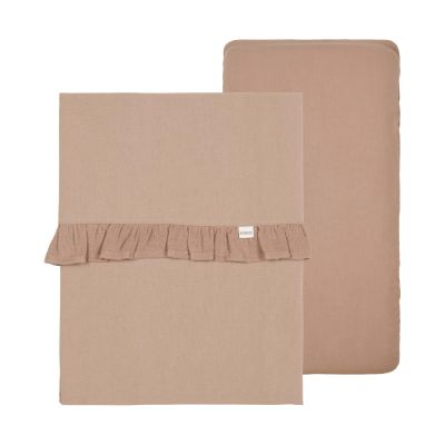Koeka Wieglaken En Hoeslaken Set Ruffle Faro
