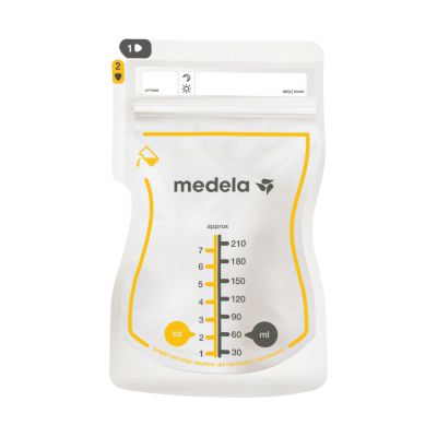 Medela Moedermelkbewaarzakjes Met Schenktuit 210ml 50st
