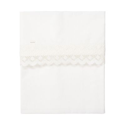 Koeka Wieglaken Crochet Warm White 80 x 100 cm